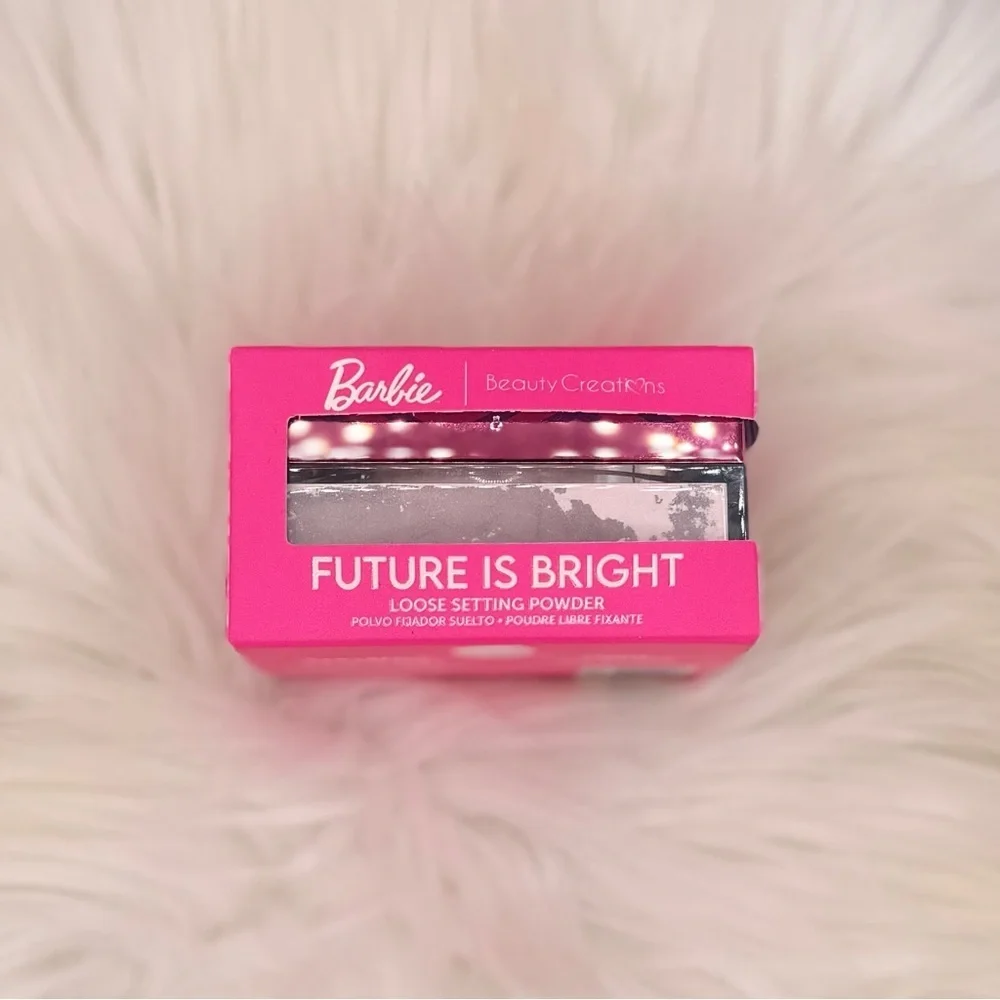 Beauty Creations Barbie Future Is Bright Loose Setting Powder - Pink